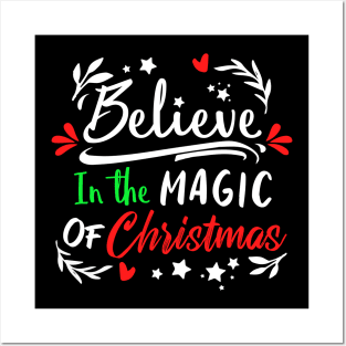 Believe in The Magic of Christmas Posters and Art